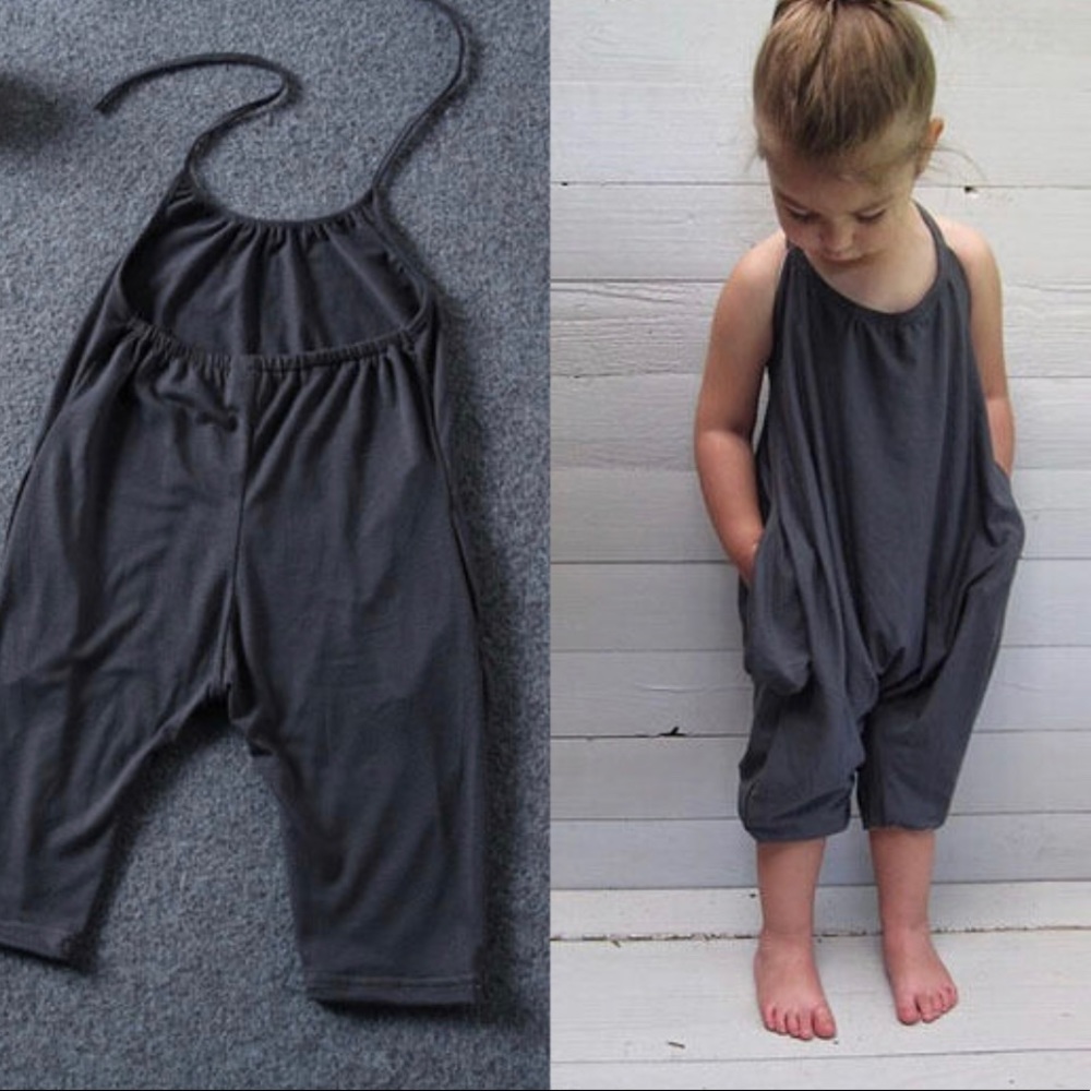 Girls overalls size 3-4 ( depending on child) ( box 7)